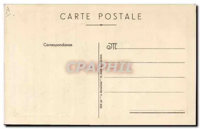 Portret van een officier — uitgever 'La Maréchale' — n° A — Achterkant
