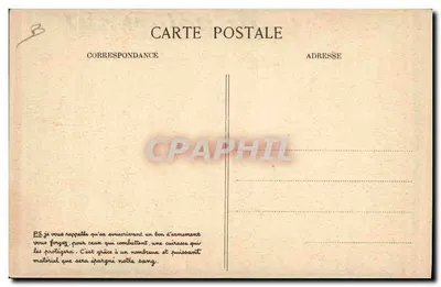 Carte postal de propaganda — 'Venceremos porque somos os mais fortes' — editor desconhecido — Verso