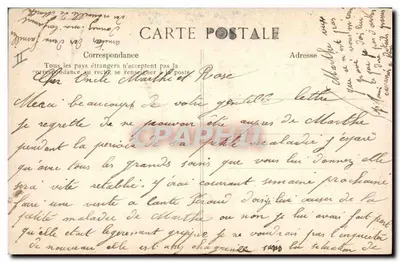 Saint-Maximin — Wielkie organy w bazylice — Wydawca E.D. nr 324 — Rewers