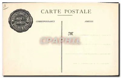 Estação de Eletricidade — Moët & Chandon — Fot. Em. Choque, Imp.-Ed. F. Forney — Verso