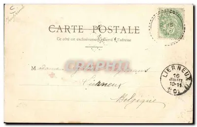 Les Vendanges en Champagne — Vista de uma vinha — Fotodepósito Pont-à-Mousson, n° 5882 — Verso