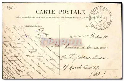 En Champagne — Las Vendimias — La Cosecha — Reverso