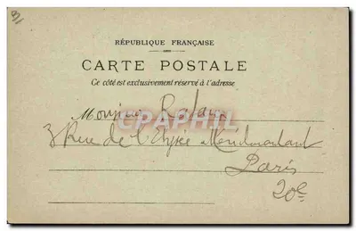 Palácio do Egito — Exposição Universal de 1900 — Chocolate da Abadia de Énna — Verso