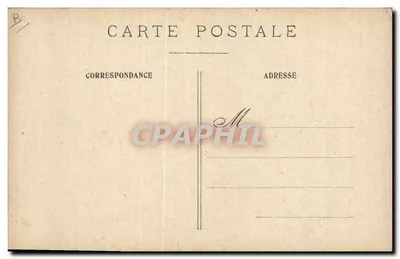 Paris — Ansicht des Palais de Justice — Verleger unbekannt, Seriennummer nicht sichtbar — Rückseite