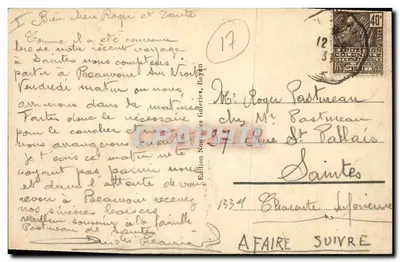 St-Georges-de-Didonne — Skaliste Wzgórza Piekielne i Myszka Suzac — Wydawnictwo Nowe Galerie, Royan — Rewers
