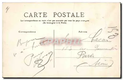Le Tréport — Wyruszanie w rybołówstwo — 375 — wydawca nieznany — Rewers