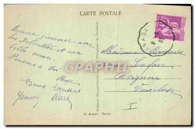 Falochód Coubre — Ronce-les-Bains — wydawca Ch.-Inf. — Rewers