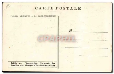 Oradour-sur-Glane — Os alemães empilharam fagotes sobre esses corpos — Documents Archives — Verso