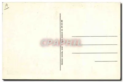 Gien (Junho 1940) — O Poço de Dois Andares — Edição Trippé, Gien — Verso