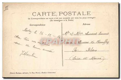 Rodez — Órgãos da Catedral — Désiré Malzac, editor — Verso