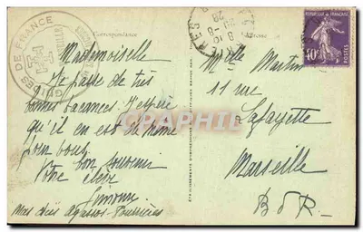 Saint-Maximin (Var) : Wzgórze świętego Maximina, organy — Wyd. Berest, nr 87 — Rewers