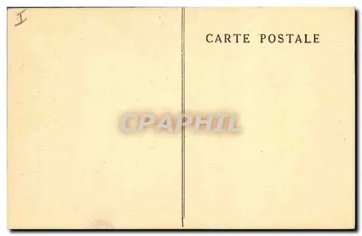 La Chaise-Dieu — Cariatyda z bufetu organów — Wydawca Béal, nr 1 — Rewers