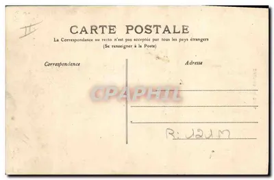 Duas mulheres rurais do campo fora de uma casa — Tipo do Centro — M.T. n°594 — Verso