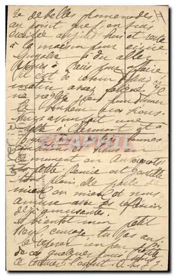 La Fileuse de Laine — Type de la vieille paysanne montagnarde, femme laborieuse par excellence, travaillant jusqu'à l'âge le plus avancé — Éditeur : IMPR. BRUNON (MB) — Rewers