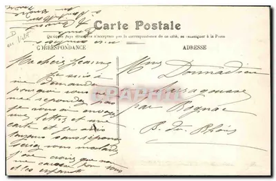 Vigneron Berrichon — vigneron portant un panier de piquets — éditeur non visible — Verso