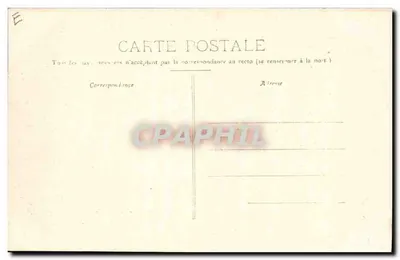 Montpellier — Meeting van 9 juni 1907 — J. Bernard, uitgever, drukkerij Nîmes — Achterkant