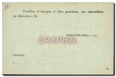 Carta postal publicitária — Senhor Marcel SAVÉ, farmacêutico — Laboratório dos Produtos Bayer, 52 rue Sedaine, Paris (XIe) — Verso