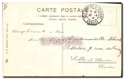 Pavoni — poema di M. Guenier de Haupt — editore K. F. Éditeurs, Parigi, serie 635 — Verso