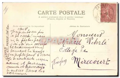 Cannes — Coup de Mistral — wydawca nie widoczny — Rewers