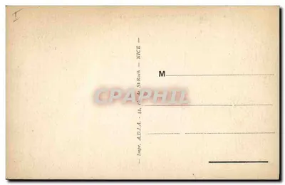 Royan — Farol de Saint-Georges — Impr. A.D.I.A. - 55, ch. de St-Roch - NICE — Verso