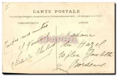 Cherbourg — El Faro — Edición Maison Battu, N°19 — Reverso