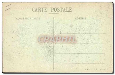 Cherbourg — Molo Wielki i Flota w Zatoce — Zbiór F. Cy Cherbourg — Rewers