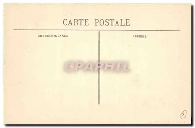 Cherbourg — Vista de la Grande Jetée y la Bahía — Colección P. Cherbourg — Reverso