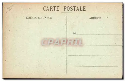 Cherbourg — Perspektywa Wielkiej Przystani i Zatoki — Zbiór V.-C., Cherbourg, nr 46 — Rewers