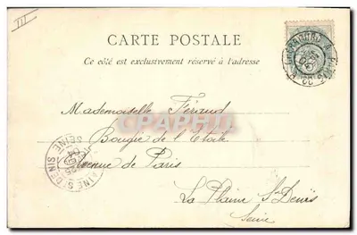 Cherbourg — A grande Ponta e a Digue G.F. — Verso