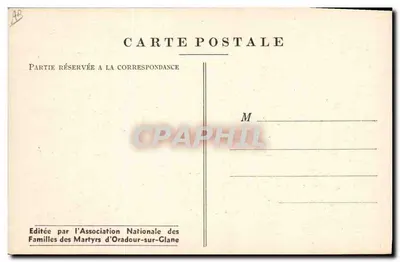 Oradour-sur-Glane — Os alemães empilharam corpos sobre esses corpos — Documentos Arquivados — Verso