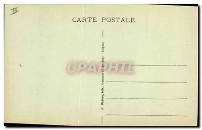 Mondaye (Calvados) — Nef e Grande Órgão — A. Dabosq, editor, Comines (Calvados) — Verso