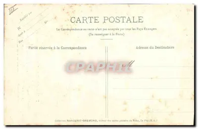 Igreja abbatial de La Chaise-Dieu — O órgão — Cliché M. B. - Rep. int. n° 630 — Verso