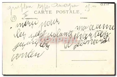 Nossa Auvéronne (Região do Puy-de-Dôme) — cena de vida — Antonin Meyniel e Régis M. — Verso