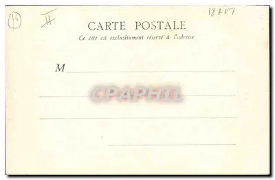 Auvergnats indo para a cidade — B. F., Paris — Verso