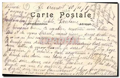Levenssituatie in La Bourreio d'Aubergono — uitgever CO. - LL. — Achterkant