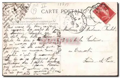 A Auvergne pitoresca — Retorno dos Campos — V.D.C. n°15 — Verso