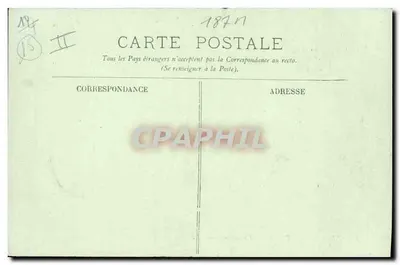 Typen van Auvergne — La Bourrée — I.L. — Achterkant