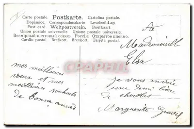 Violetas em um vaso — Penso em você! — Verso