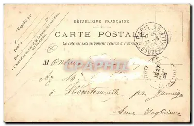 Saint-Galmier - Fonte Badoit — J. Le Héaff, Stétiennne — Verso