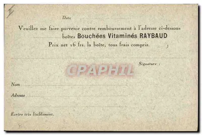 Produits Vitaminés — publicité pour la marque LAXOU-NANCY — éditeur LAXOU-NANCY (MEURTHE-&-MOSELLE) — Verso
