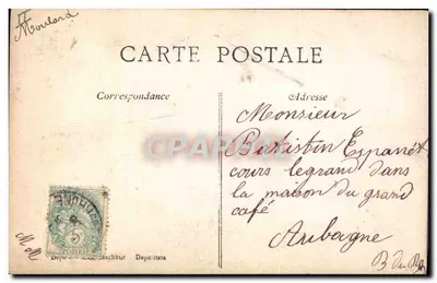 Soubagne — Lembrete de primeira comunhão — A.S. — Verso