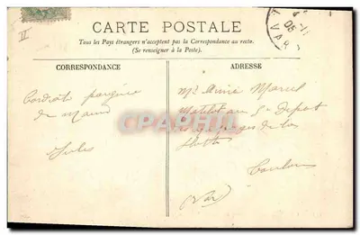 CANNES — Molo, w dzień pogodny — LL. — Rewers