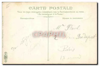 Saint-Nazaire — Skaliste tereny & Molo w Ville-ès-Martin — Wydawca Delaveau, nr 19 — Rewers