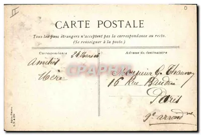 Le Havre - Nowy przystań — wydawca L.V. & Cie, n°28 — Rewers