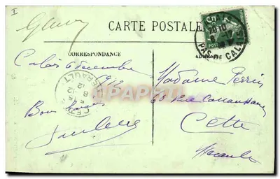 Calais — O Farol — LL — Verso