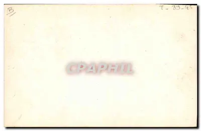 Geral de Gaulle — retrato em uniforme — E.R. Paris, n° 123 — Verso