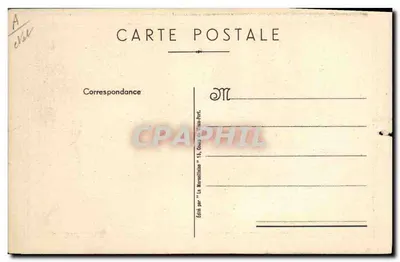 Portrait d'un officier — en uniforme avec képi orné de lauriers — éditeur 'La Maronillaise' n°15, Cours de l'Anse-Port — Achterkant
