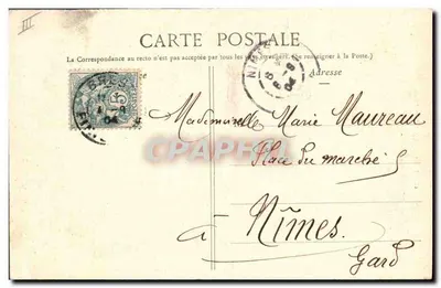 Costumi del Finistère — I Piccoli Sposi — Collezione G. I. D. de Nautes, N° 122 — Verso