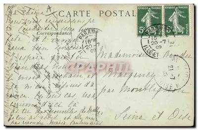 Saint-Gast (Côtes-du-Nord) — Una Vedova di Marinaro — ND. Fot. — Verso