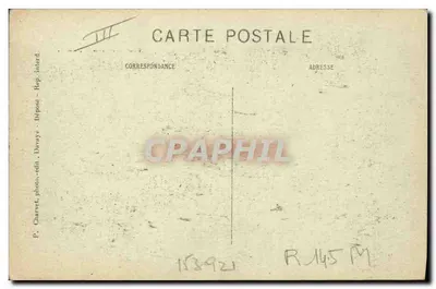 As Colheitas — Outono, colheita, arado a boi — P. Charvet, foto-editora — Verso